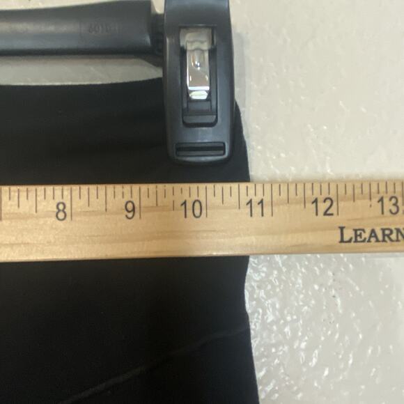 Offline By Aerie Black Real Me Xtra Flare Leggings Hi Rise Split Leg Size XS - Picture 9 of 11